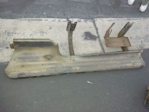 1956 ford f100 running boards r&amp;l with brackets oem f100 1953, 1954, 1955, 1956