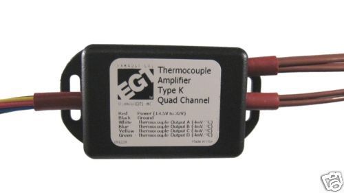 Egt quad  k-type thermocouple convertor to 0-5v 5 volts