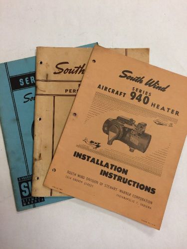 South wind heaters 940 service manual/install manual/978 personnel serv. manual