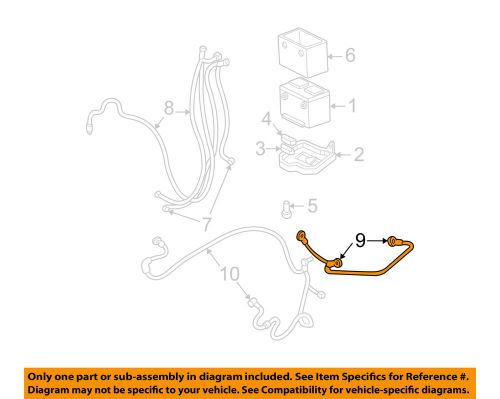Gm oem battery-negative cable 15320766