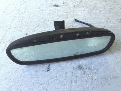 03-05 nissan maxima 350z g35 qwest rearview mirror w/ homelink oem black