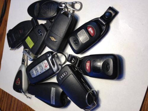 Locksmith lot #0820 10 mixed oem smart remote transmitters genuine factory