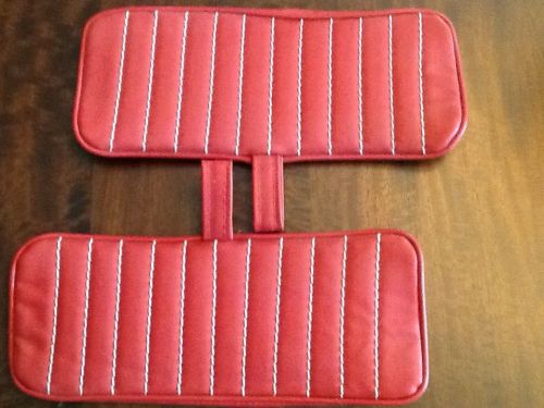 1953-1955 corvette door arm rest, glove box covers (pair)