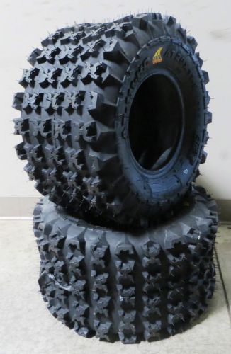 2 new 20x11-9 6ply bkt at111 hd sport racing high perf rear atv tire 20/11x9