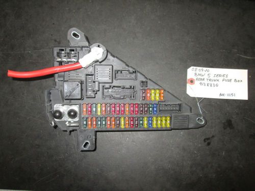 08 09 10 BMW 5 SERIES REAR TRUNK FUSE BOX #9138830 *See item*, US $36.50, image 1