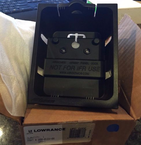 Aircraft panel mount dock kit for lowrance airmap-2000c airmap-1000 by airgizmos