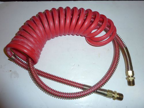 Sloan 451039np coiled 15&#039; nylon air brake tubing red new