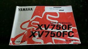 1994 yamaha xv750 virago 750 motorcycle owners manual xv 750 f-xv750f-xv750fc