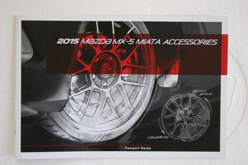 2015 mazda mx-5 miata accessories brochure