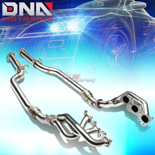 Stainless steel header+h-pipe for 10-13 coupe bh 3.8l v6 g6da exhaust/manifold