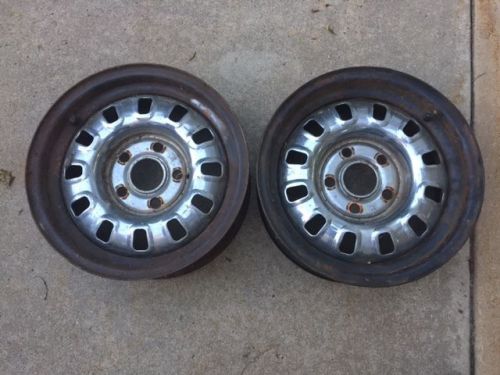 68/69 original mustang style wheels