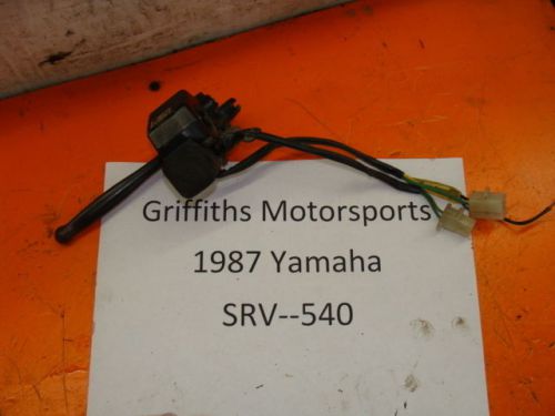 87 86 85 84 yamaha srv 540 brake lever perch w headlight dimmer switch