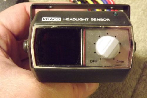 Vintage nos kraco car automatic headlight control switch k-160 new light sensor