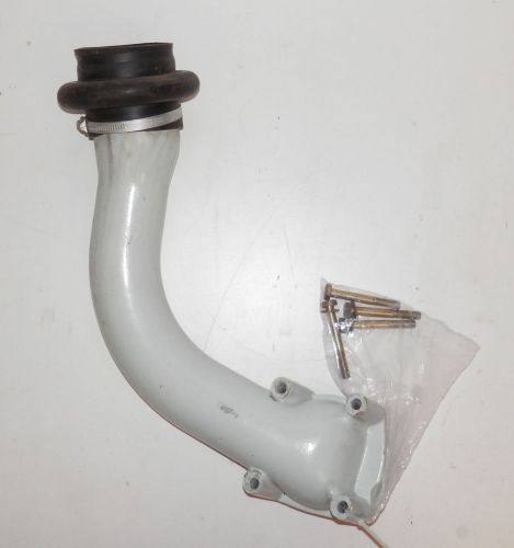 Volvo penta aq 290 exhaust pipe - # 852845 + rubber coupler / bellow