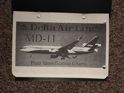 Delta air line - md-11 plate chart book
