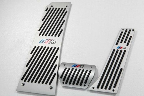Sport foot at pedal m plate cover for bmw f10  f12 f01 f02 f07 gt 5 6 7 series