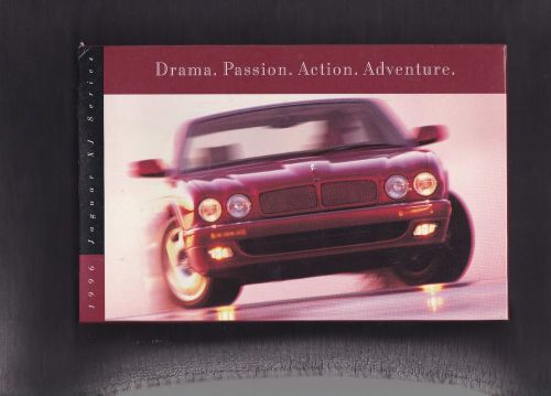 1996 jaguar xj seriers vhs sales package car/automobile promotion
