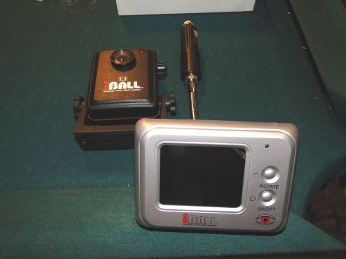 Iball wireless magnetic trailer hitch rear view camera lcd monitor  very nice