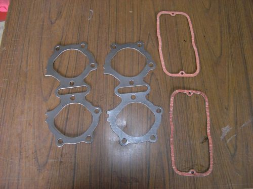 Ariel square four head and valve cover gaskets motor cycle parts