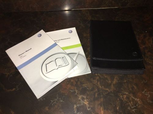 2011 volkswagen jetta owners manual with case
