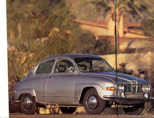 1971 saab 96 8 page color article