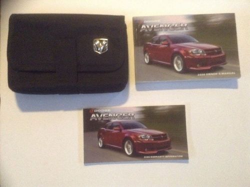 2008 dodge avenger owner&#039;s manual
