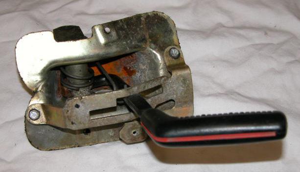 84-96 jeep cherokee comanche mj xj np242 transfercase lever