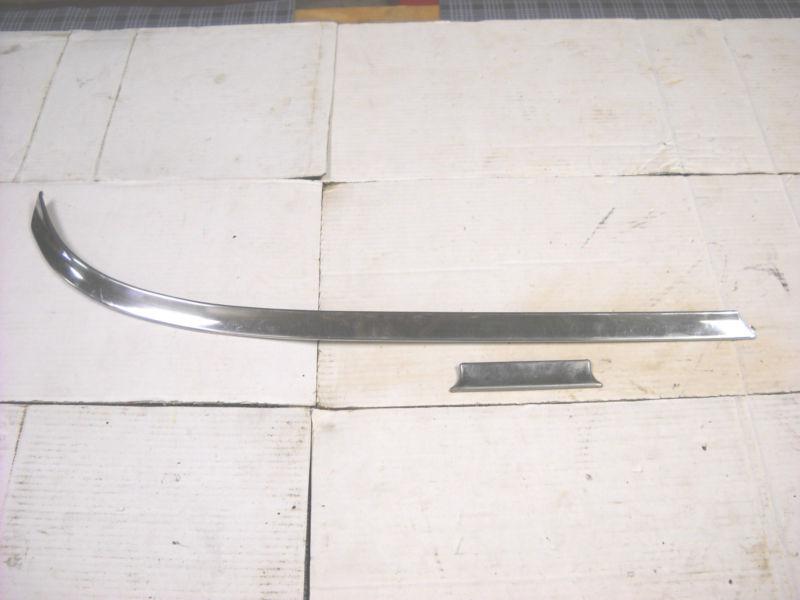 1958 Chevrolet Nomad and Pontiac Safari Wagon Left Lower Liftgate Moldings, US $40.00, image 2