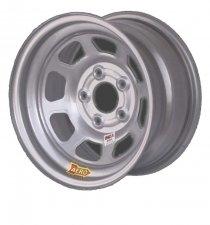 Aero race wheels 58-005020 steel silver 58 series roll-formed wheels 15" x 10" -