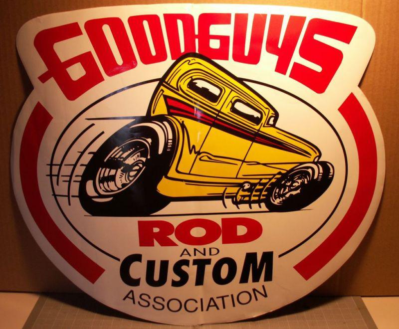 Huge huge huge! goodguys sticker,nsra,street rod,hot rod, custom car, car show 