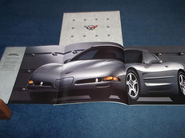 Brand new 1997 chevrolet corvette booklet - in original envelope