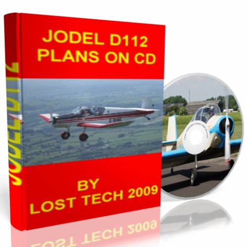 BUILD YOUR OWN ULTRALIGHT AIRPLANE JODEL D112 PLANS ON CD PLUS EXTRAS, US $9.99, image 3