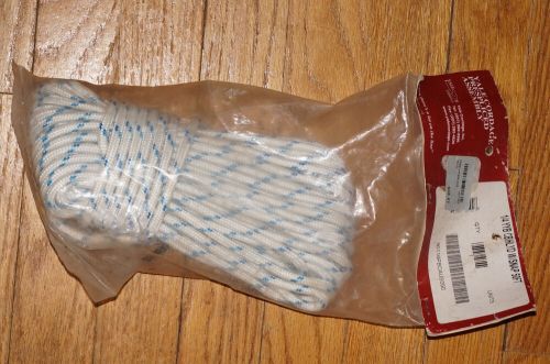 1/4" x 50' yale yacht brade halyard, spliced in wichard s/s snap shackle