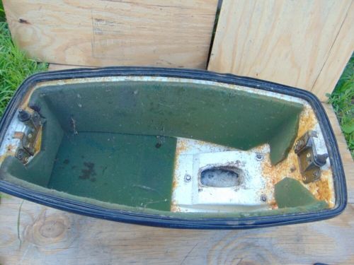 Vintage 1980s-1990s OMC Evinrude 40 HP VRO Outboard Hood Cowl Housing Shroud, US $69.99, image 2