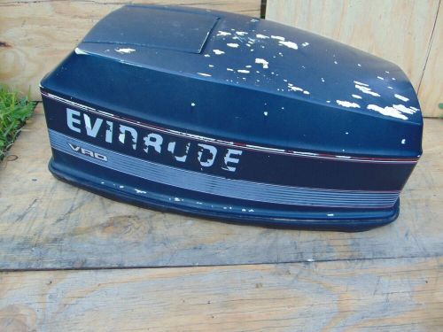 Vintage 1980s-1990s OMC Evinrude 40 HP VRO Outboard Hood Cowl Housing Shroud, US $69.99, image 7