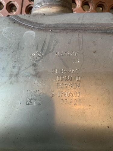 2020-2022 OEM Toyota GR Supra Muffler With Exhaust Control Dual Pipes BMW Made, US $399.00, image 3