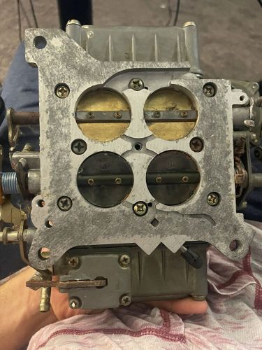 Vtg HOLLEY 4-Barrel Carb-Carburetor 1850-2 Used Parts or Repair, US $49.99, image 5