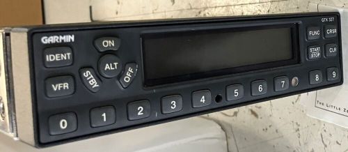 Garmin gtx 327 transponder