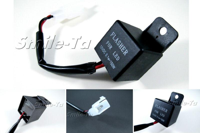 Led flasher relay resistor plug and play for most motorcycles fast blinker **r