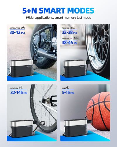 Auto 12V Volt 150 PSI Tire Inflator Car Air Pump Compressor Electric Portable, US $29.99, image 5