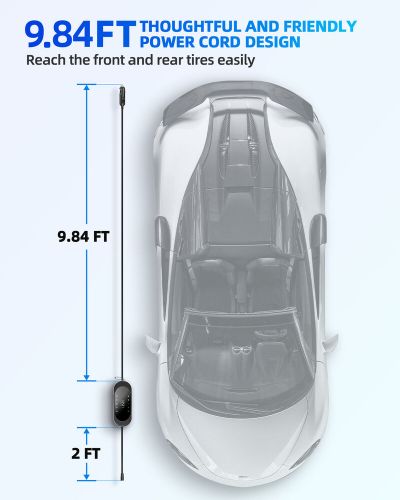 Auto 12V Volt 150 PSI Tire Inflator Car Air Pump Compressor Electric Portable, US $29.99, image 6