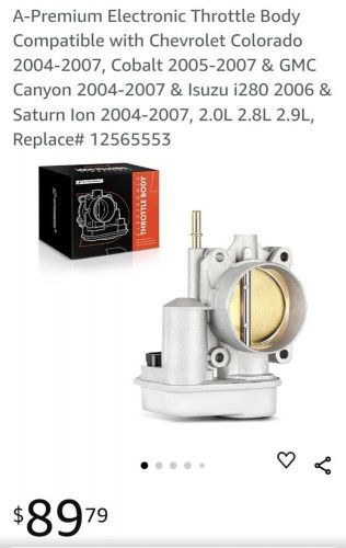 A- Premium Electronic Throttle Body Compatible With Chevrolet Colorado 04-..., US $56.89, image 3