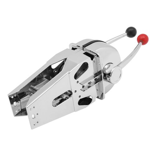 Twin Lever Marine Dual Engine Throttle Control Boat Handle Top Mount Zinc Alloy, US $169.18, image 3