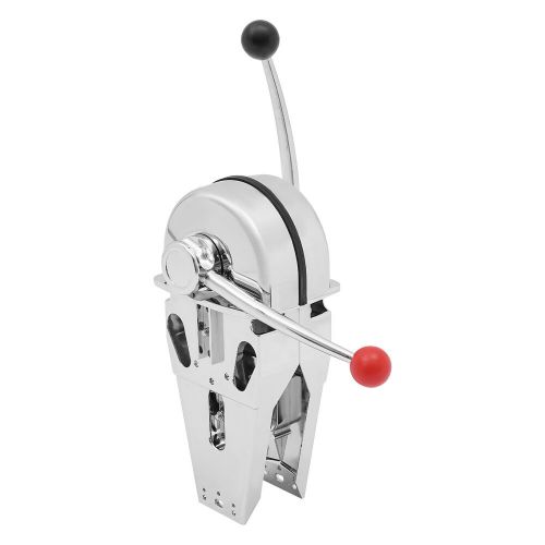 Twin Lever Marine Dual Engine Throttle Control Boat Handle Top Mount Zinc Alloy, US $169.18, image 7