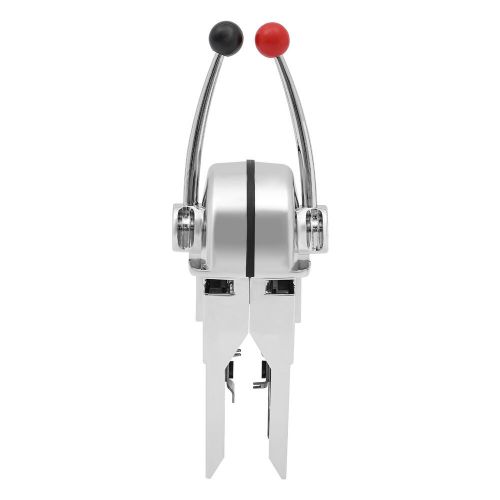 Twin Lever Marine Dual Engine Throttle Control Boat Handle Top Mount Zinc Alloy, US $169.18, image 8