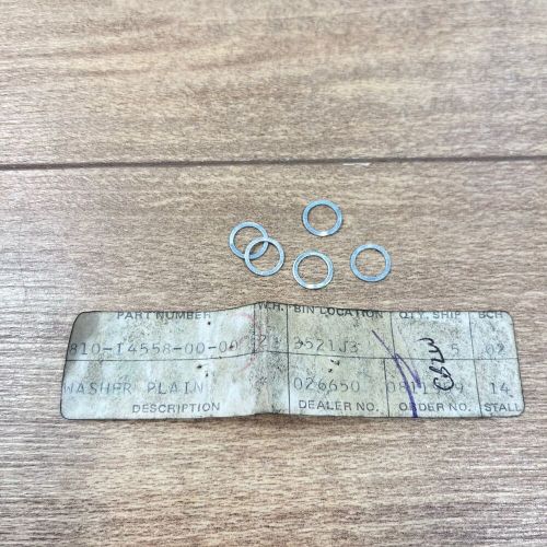 Yamaha oem nos carburetor washer qty: 5 / 810-14558-00-00 / snowmobile