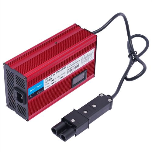 700W 48V 12Amp Energy-saving Golf Cart Charger with "Barrel" 2 Pin Style Plug, US $84.24, image 15