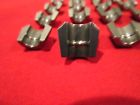 Del west  titanium  5/16"  shoulder valve locks .495 long,-.05,  super 7, nascar