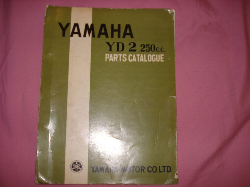 Yamaha yd2 250cc parts catalog japanese