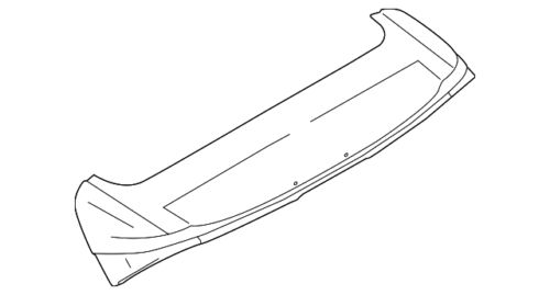 Genuine Mitsubishi Spoiler 85910A007P, US $484.07, image 3